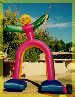 advertising-above all ad balloons